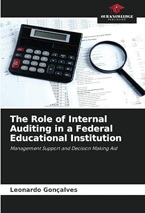 the role of internal auditing in a federal educational institution management support and decision making aid