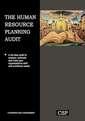 the human resource planning audit 1st edition peter reilly 1907766111, 978-1907766114