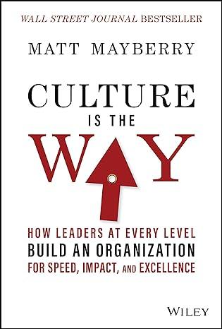 culture is the way how leaders at every level build an organization for speed impact and excellence 1st