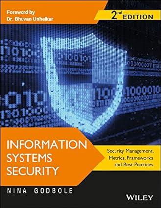 information systems security 2nd edition nina godbole 8126564059, 978-8126564057