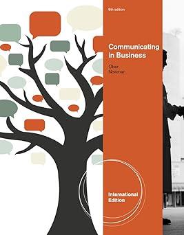 communication in business 8th edition scot ober 1111971765, 978-1111971762