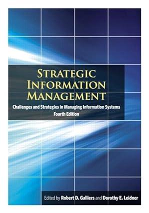 strategic information management challenges and strategies in managing information systems 4th edition robert