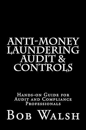 anti money laundering audit and controls practical hands on guide for audit and compliance professionals 1st