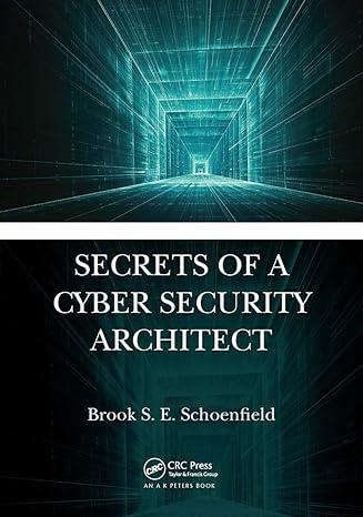 secrets of a cyber security architect 1st edition brook s. e. schoenfield 1032475021, 978-1032475028