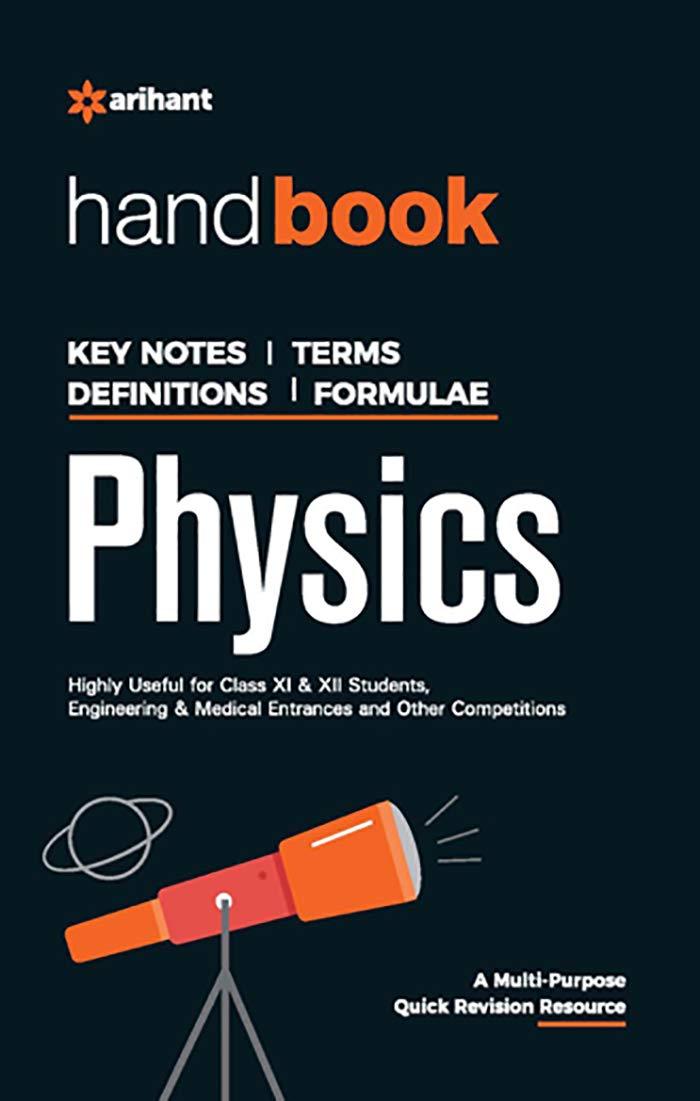 handbook physics 1st edition arihant experts 9313196484, 978-9313196488