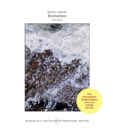 economics 10th  edition colander 125925545x, 978-1259255458
