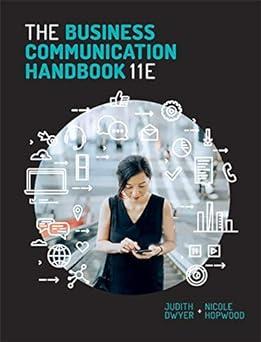 the business communication handbook 11th edition nicole hopwood 0170419495, 978-0170419499