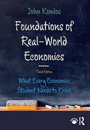 foundations of real world economics 3rd edition john komlos 1032001720, 978-1032001722