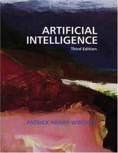 artificial intelligence 3rd edition winston 0201533774, 978-0201533774