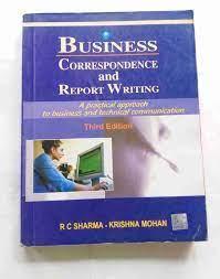 business correspondence and report writing a practical approach to business and amp technical communication