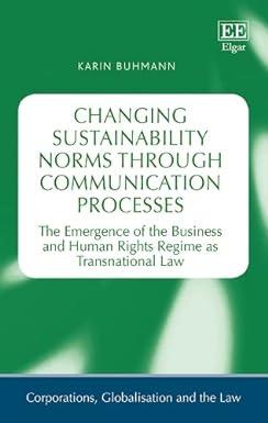 changing sustainability norms through communication processes the emergence of the business and human rights