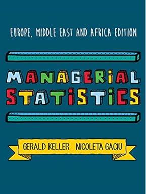 managerial statistics 1st edition cengage 978-1473704800