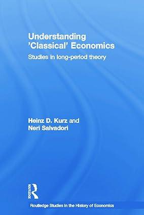understanding classical economics studies in long period theory 1st edition heinz d. kurz , neri salvadori