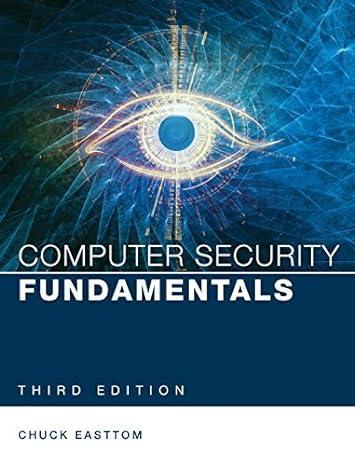 computer security fundamentals 3rd edition william chuck easttom 078975746x, 978-0789757463