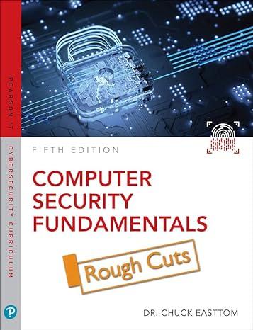 computer security fundamentals 5th edition william easttom 0137984782, 978-0137984787