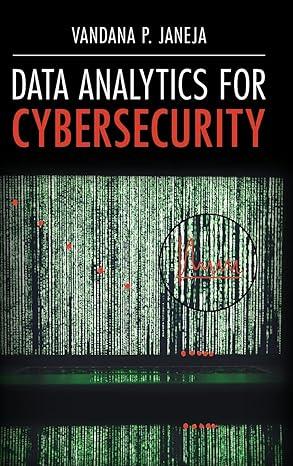 data analytics for cybersecurity 1st edition vandana p. janeja 110841527x, 978-1108415279