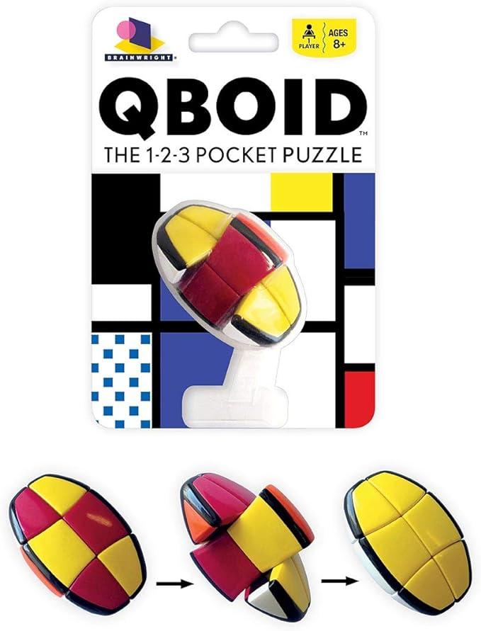 brainwright qboid the 1-2-3 pocket brain teaser fidget puzzle 8011 brainwright b01n48ebgg