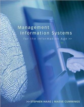 management information systems for the information age 8th edition stephen haag, maeve cummings 0073376787,