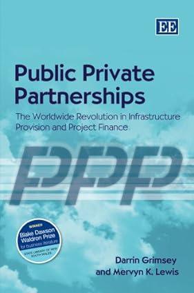 public private partnerships the worldwide revolution in infrastructure provision and project finance 1st