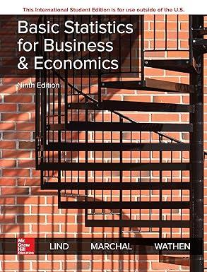 basic statistics for business and economics 9th edition douglas lind, william marchal, samuel wathen