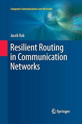 resilient routing in communication networks 1st edition jacek rak 3319374052, 978-3319374055