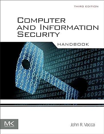 computer and information security handbook 3rd edition john r. vacca 0128038438, 978-0128038437