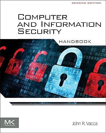 computer and information security handbook 2nd edition john r. vacca 0123943973, 978-0123943972