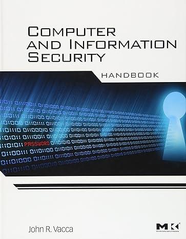 computer and information security handbook 1st edition john r. vacca 0123743540, 978-0123743541