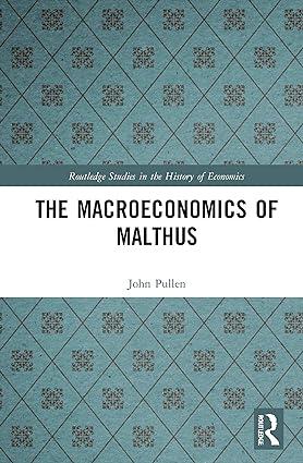 the macroeconomics of malthus 1st edition john pullen 0367752271, 978-0367752279