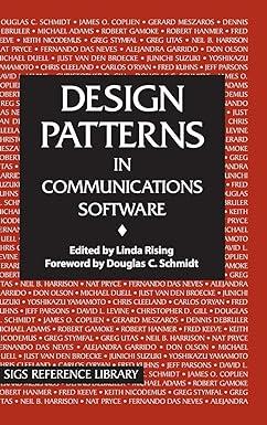 design patterns in communications software 1st edition linda rising, douglas c. schmidt 0521790409,