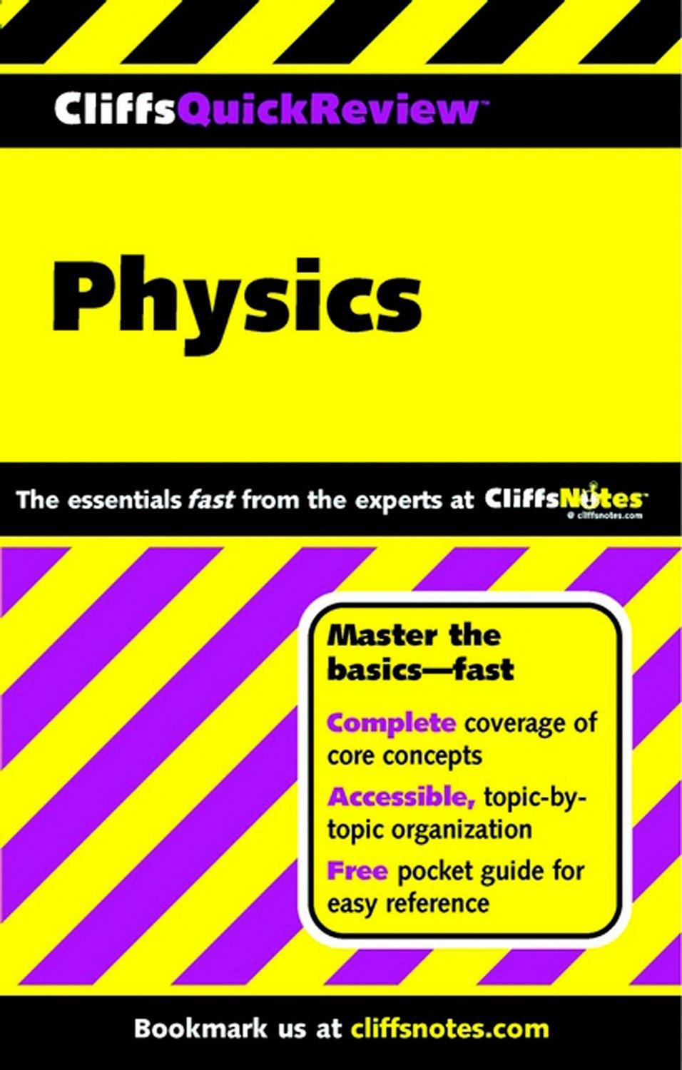 cliffsquickreview physics 1st edition scott adams, linda huetinck 0764563831, 978-0764563836