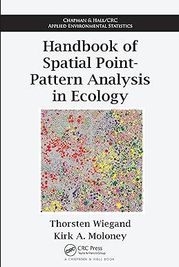 handbook of spatial point pattern analysis in ecology chapman and hall crc applied environmental statistics