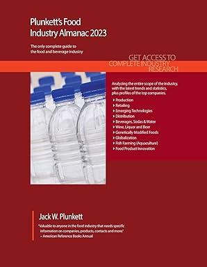 plunketts food industry almanac 2023 food industry market research statistics trends and leading companies