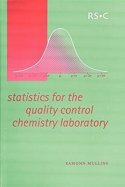 statistics for the quality control chemistry laboratory 1st edition eamonn mullins 0854046712, 978-0854046713