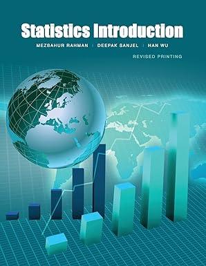 statistics introduction 1st edition mezbahur rahman, deepak sanjel, han wu 1465246924, 978-1465246929
