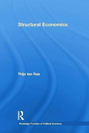 structural economics 1st edition thijs ten raa 0415652057, 978-0415652056