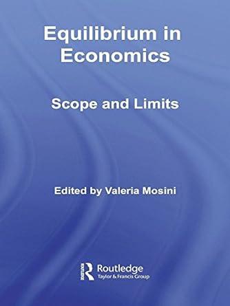 equilibrium in economics scope and limits 1st edition valeria mosini 0415493668, 978-0415493666