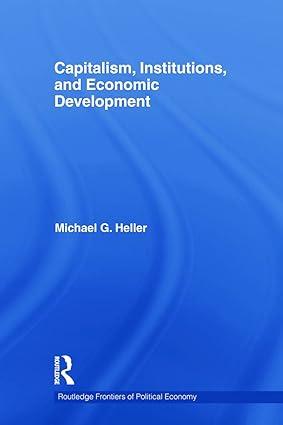 capitalism institutions and economic development 1st edition michael g. heller 0415694450, 978-0415694452