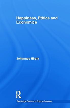 Happiness Ethics And Economics