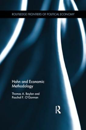 hahn and economic methodology 1st edition thomas boylan, paschal o'gorman 1138810657, 978-1138810655