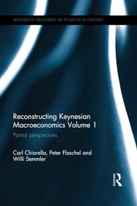 reconstructing keynesian macroeconomics volume 1 partial perspectives 1st edition carl chiarella , peter
