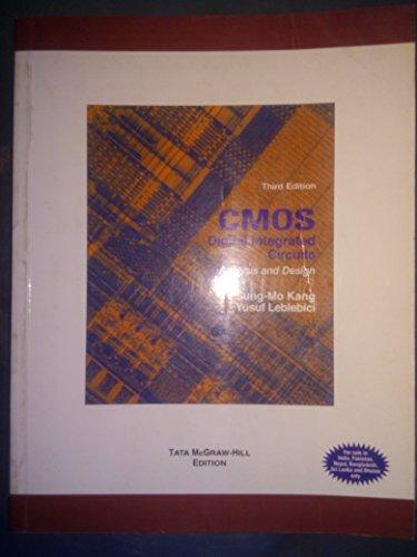 cmos digital integrated circuits analysis and design 3rd edition sung-mo kang, sung-mo steve kang, yusuf