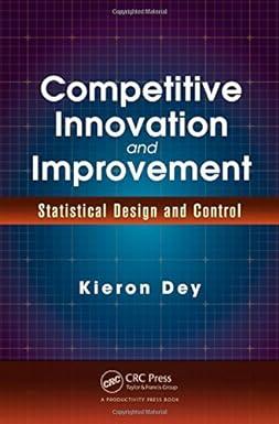 competitive innovation and improvement statistical design and control 1st edition kieron dey 1482233436,
