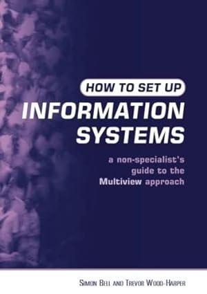 how to set up information systems a non specialists guide to the multiview approach 2nd edition simon bell,