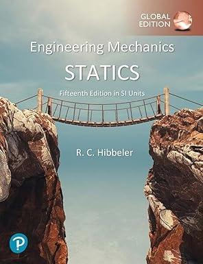 engineering mechanics statistics 15th globel edition pearson 1292444045, 978-1292444048