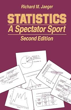 statistics a spectator sport 2nd edition richard m. jaeger 0803934211, 978-0803934214