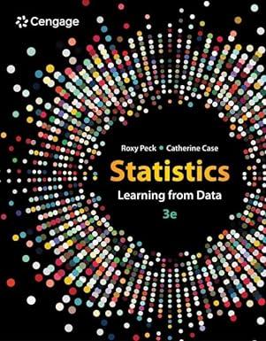 statistics learning from data 3rd edition roxy peck, catherine case 0357758293, 978-0357758298