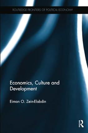 economics culture and development 1st edition eiman o. zein-elabdin 1138498742, 978-1138498747