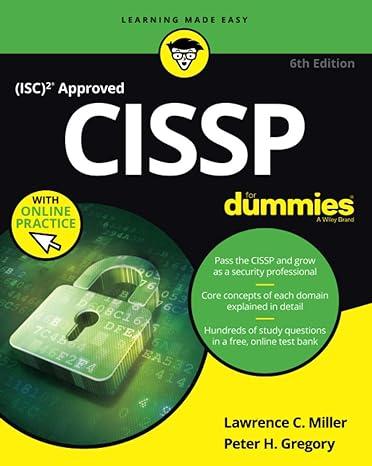 cissp for dummies 6th edition lawrence c. miller 111950581x, 978-1119505815