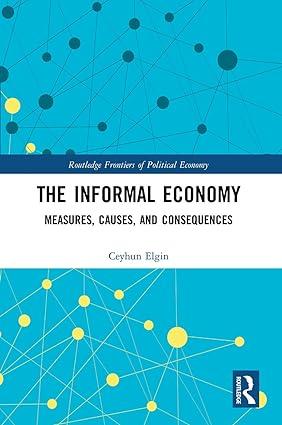 the informal economy measures causes and consequences 1st edition ceyhun elgin 0367522152, 978-0367522155